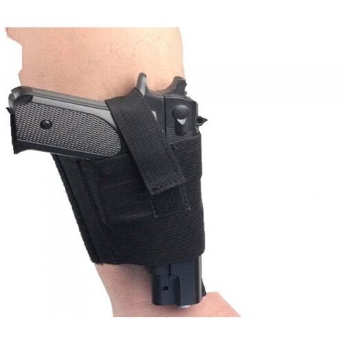Simple Concealed Handmade Leather Ankle Holster