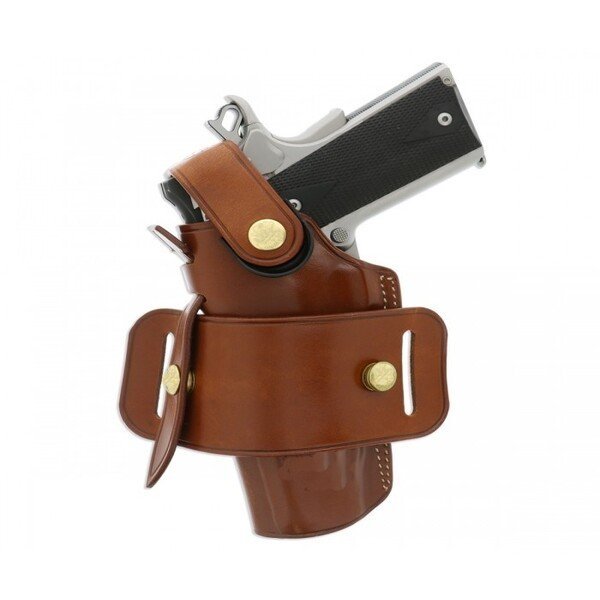 Simple-Profile Handmade Leather OWB Holster