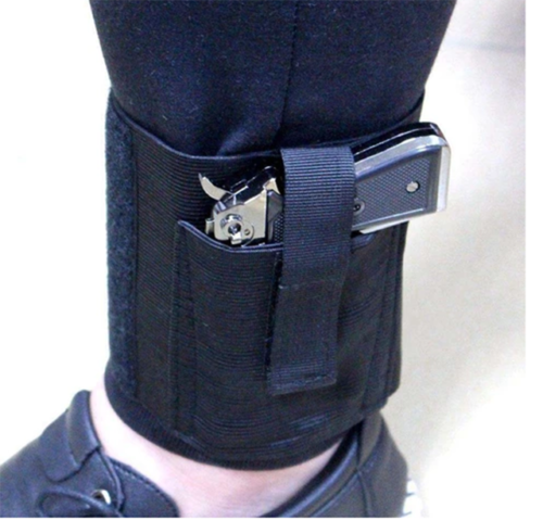 Smooth-Finish Handmade Leather Ankle Holster