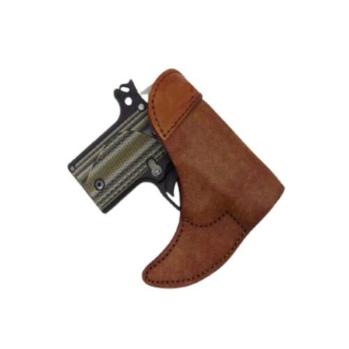 Alabama-Style Concealed Leather Pocket Holster