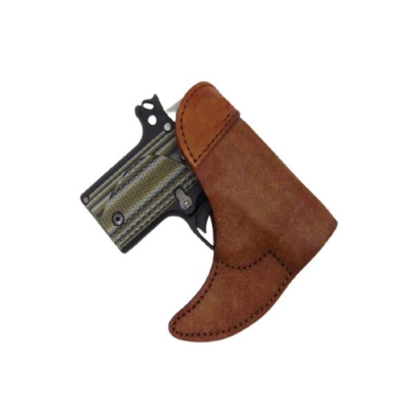 Alabama-Style Concealed Leather Pocket Holster