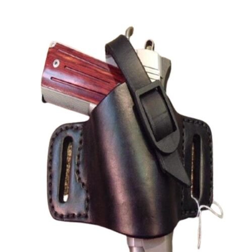 Ultimate Handmade Leather Pancake OWB Holster
