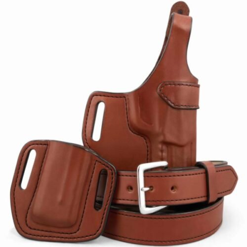 Cobra-Style Handmade Leather OWB Holster