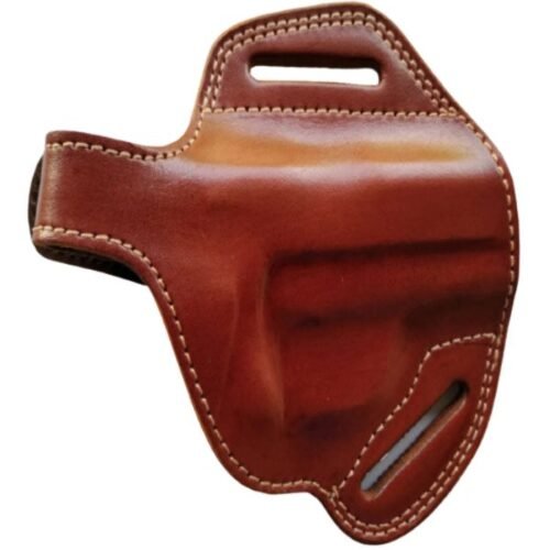 Three-Slot Compact Leather OWB Holster